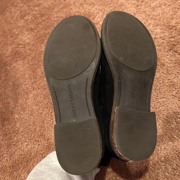 Lucky Brand suede black boots - Picture 3 of 4